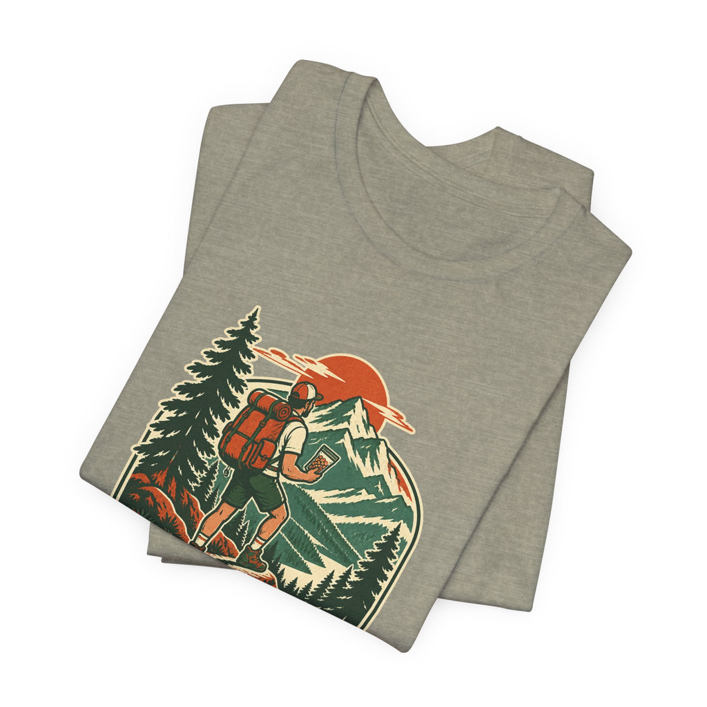 Trail Mix Manager T-Shirt — Quality Control on Every Mile Vintage Hiking Tee