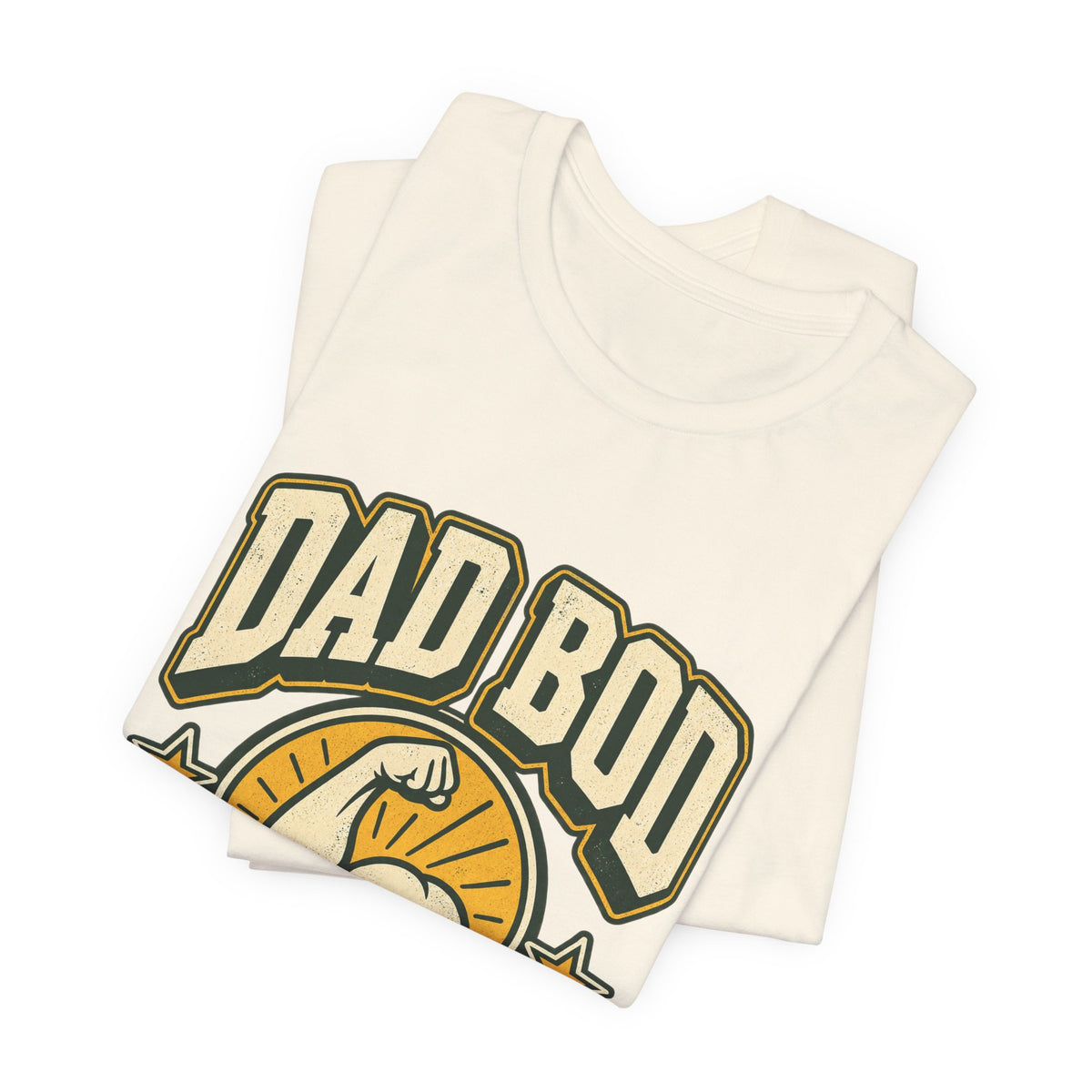 Dad Bod Built for Comfort T-Shirt — Vintage Funny Dad Body Tee