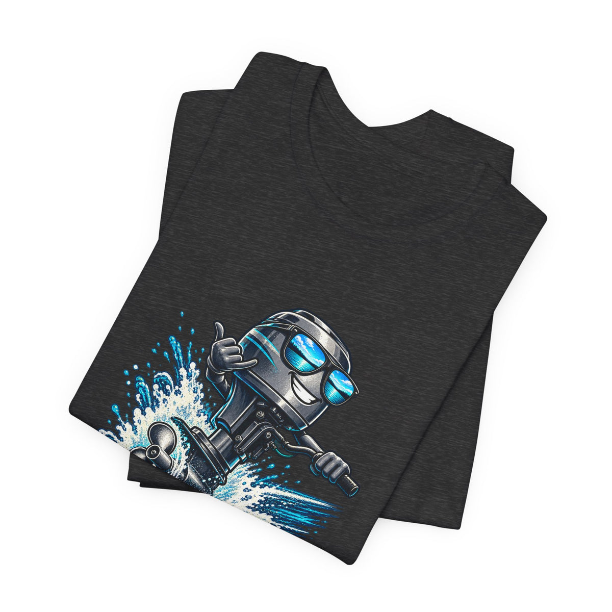 Current Mood: Outboard T-Shirt — Funny Boating and Outboard Motor Graphic Tee